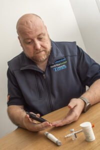 Blood oath: Dad’s plea to not take diabetes for granted