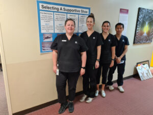 Keeping you on the right foot