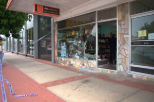 Torches stolen in Campbell Street break-in