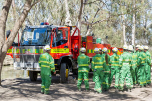 Firies join national industrial action