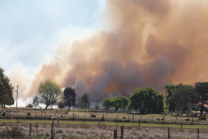 Bushfire at Beverford