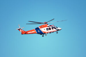 Woman flown to melbourne