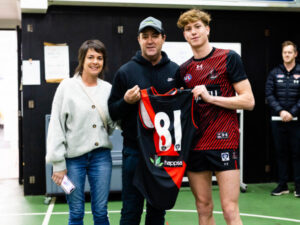 Tyntynder boy still learning after Bombers debut