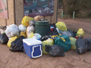 Holiday leftovers infuriate locals