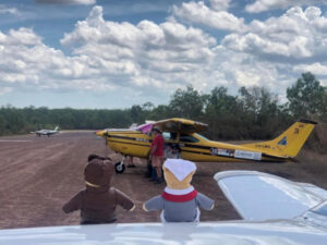 Air race stage one over