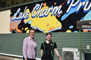 Principal loves the life at Lake Charm Primary School