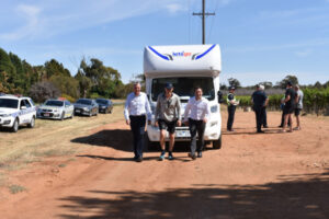 Leading the way: Police Association secretary walks for mental health