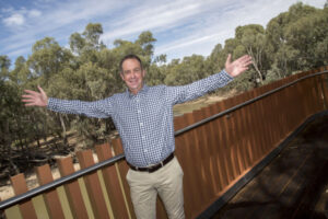 Visitors flock to river board walk