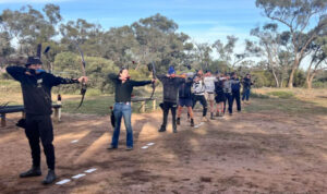 Bulls-eyes in the bush