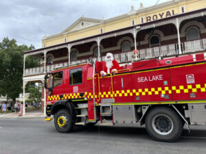 Sea Lake party’s serious side