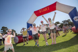 Colour run a great time