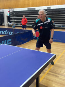 Beck on top of the table