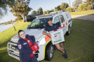 Fourth AED a lifeline at Lake Boga