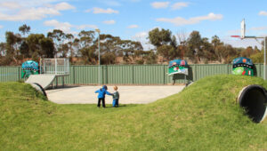 Students overhaul Manangatang park