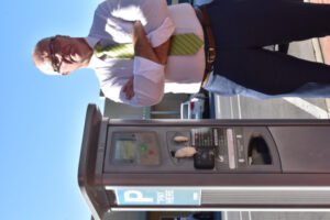 Vandals hit parking meters