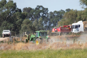 Fire stopped from spreading