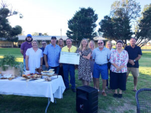 Balranald Tennis Club has a ball on new courts