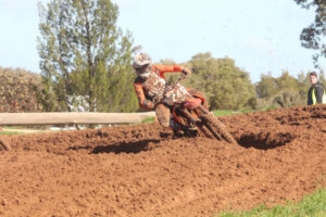 Motocross show storms town