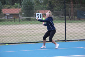 Elise Morrison makes Big V debut