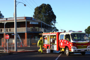 Hotel destroyed in fire
