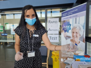 Rapid antigen testing opens aged care homes and unites families