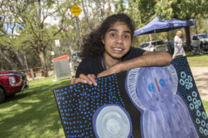 Eager new artist thriving