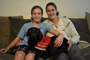Child’s best friend as family secures assistance dog
