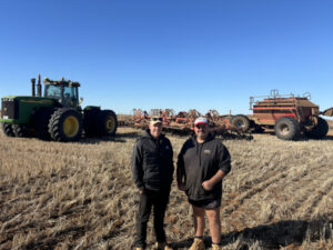 Croppers look to the sky