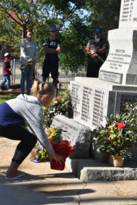 100 year centenary of the Ultima War Memorial
