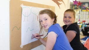 Children play a part in planning