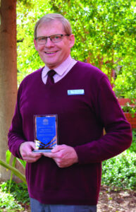 Peter’s prowess wins him an honour at New South Wales Education Week’s Director’s Awards