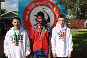 Medals for Specialist School swimmers