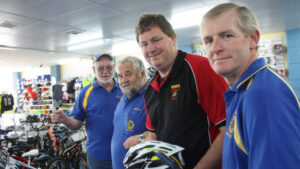 Blending bikes and bacon