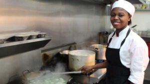 Chef cooks up vocational prize