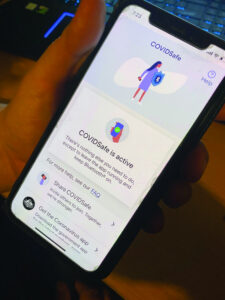 App to trace virus cases