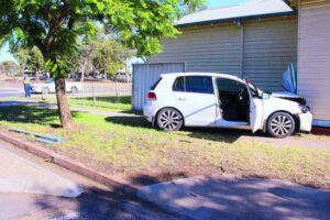 Oops! Driver hits wrong pedal