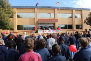 Rally for new hospital