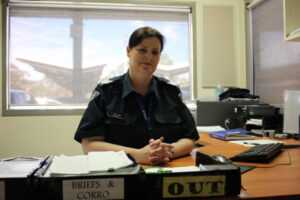 Trying the ‘flip side’: Coffee with a cop