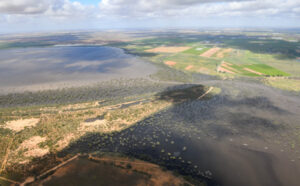 484,000ha of farmland inundated