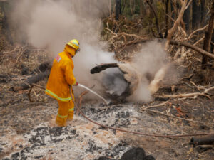 Caution urged when burning off