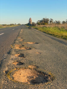 Benham slams ‘alarming’ state of roads