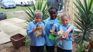 Students ensure a litter free environment