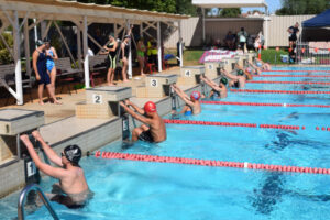 Swimmers making waves