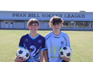 Swan Hill pair dreaming of soccer success
