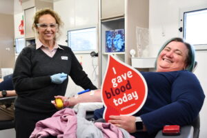 Blood donation success