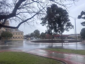 Storm sweeps through region