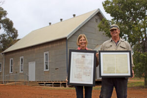 Hall marks milestone