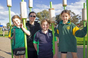 Families rejoice at new playground