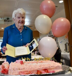 Centenarian celebrated