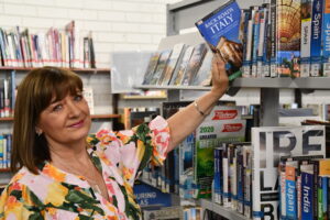 New chapter for much-loved library staff member